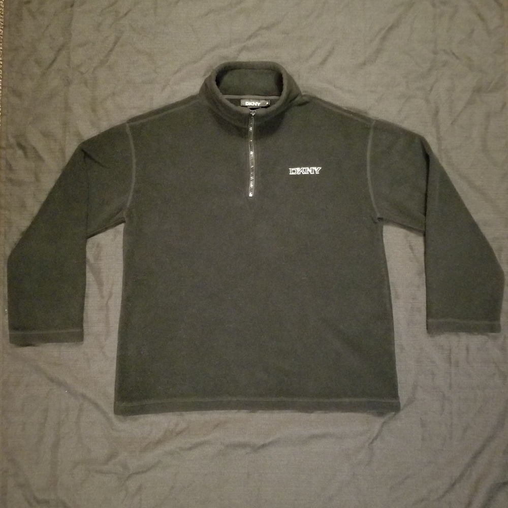 DKNY Logo Fleece - Vintage D.K.N.Y. - Medium : M